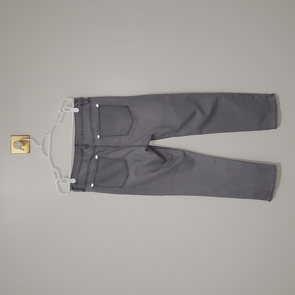 Athleta Women Sculptek Skinny Jeans 12 Gray Denim Cropped Stretchy Athleisure - Picture 5 of 15